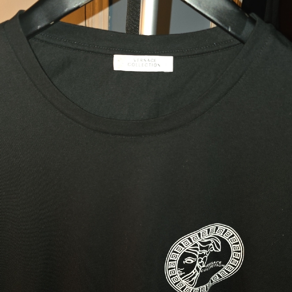 Versace Collection Black Short Sleeve Tee